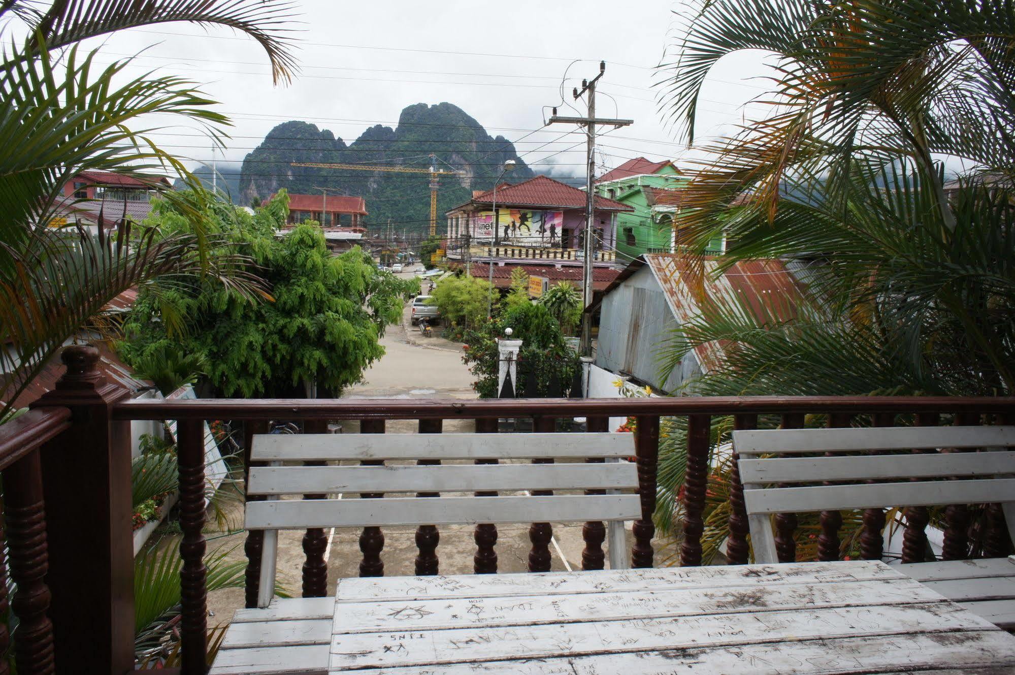 Malany Villa 1 Vang Vieng Buitenkant foto