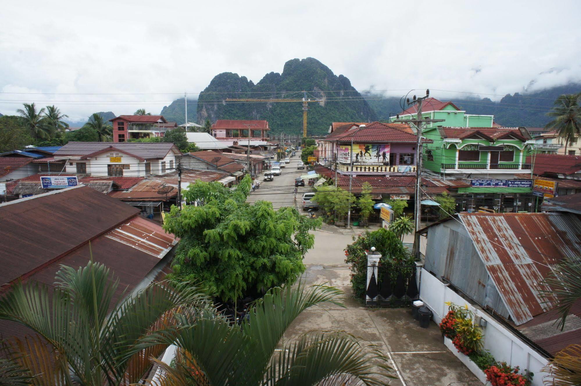 Malany Villa 1 Vang Vieng Buitenkant foto